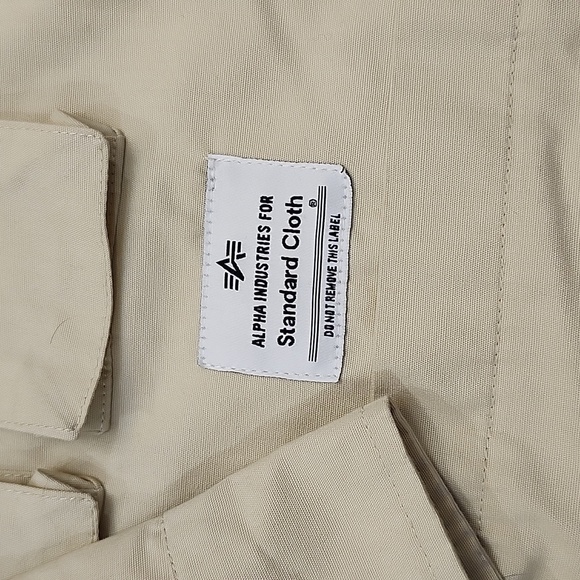 Nwot Alpha Industries X Standard Cloth Takibi men's oversized  Shirt Large - Picture 5 of 15